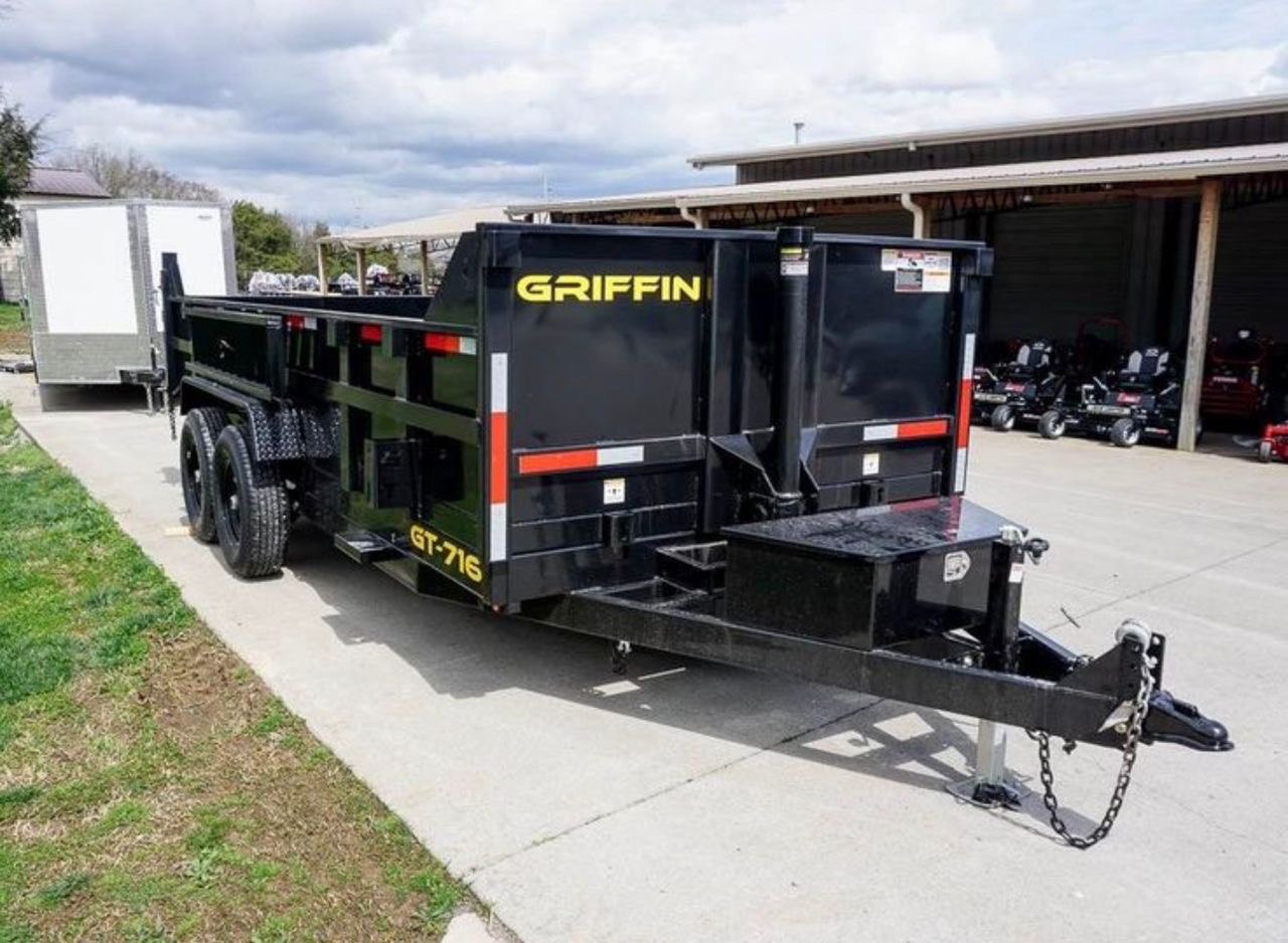 2024 Griffin 7×16 14K Dump Trailer
